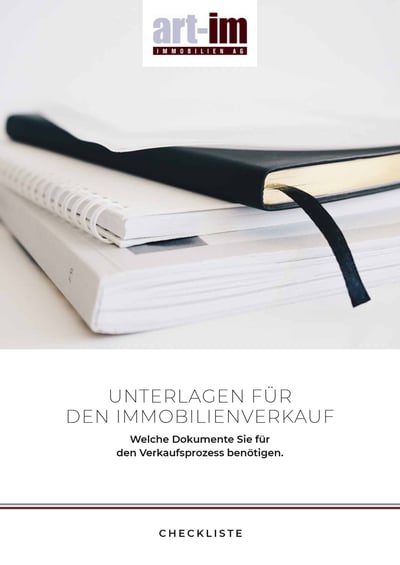 Cover für Wichtige Unterlagen für den Verkauf der Immobilie