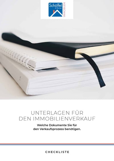 Cover für Wichtige Unterlagen für den Verkauf der Immobilie
