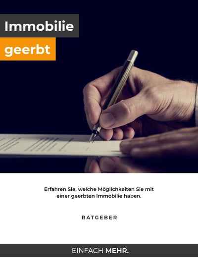 Cover für Immobilie geerbt