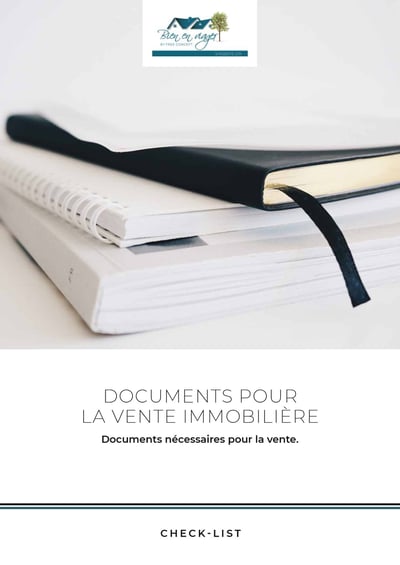 Couverture pour Documents nécessaires pour la vente