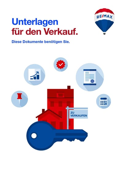 Cover für Wichtige Unterlagen für den Verkauf der Immobilie
