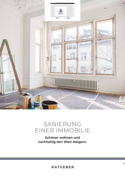 Cover für Sanierung einer Immobilie