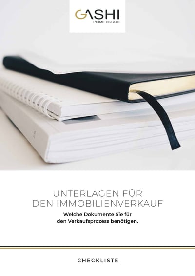 Cover für Wichtige Unterlagen für den Verkauf der Immobilie
