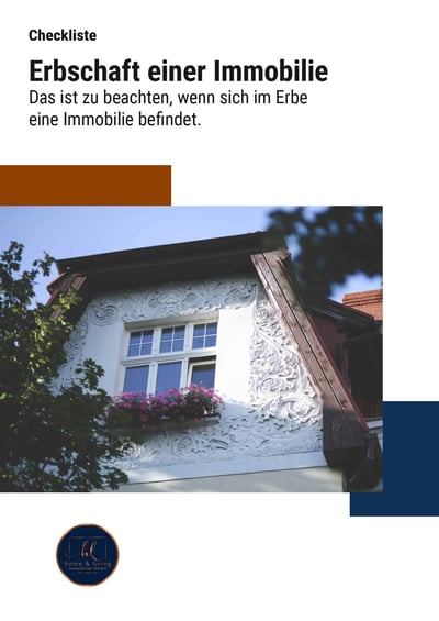 Cover für Erbschaft einer Immobilie