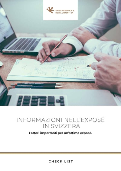 Copertina per Contenuti importanti per un buon exposé
