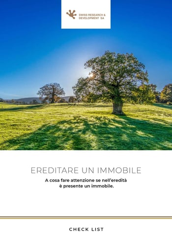 Copertina per Eredità di un immobile