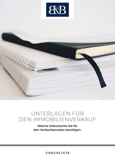 Cover für Wichtige Unterlagen für den Verkauf der Immobilie