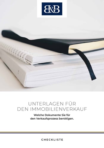 Cover für Wichtige Unterlagen für den Verkauf der Immobilie