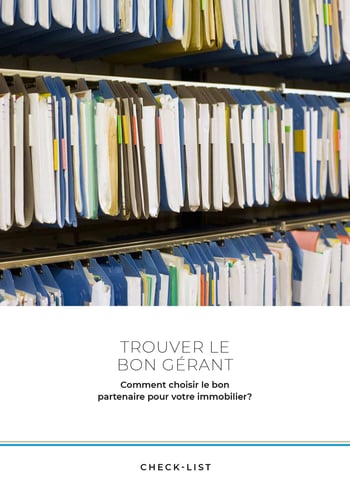 Couverture pour Trouver le bon gérant immobilier