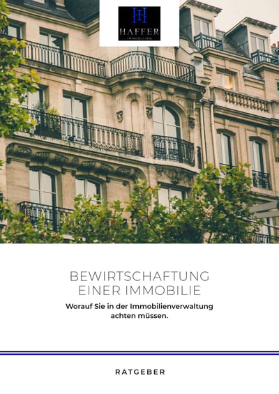 Cover für Bewirtschaftung einer Immobilie