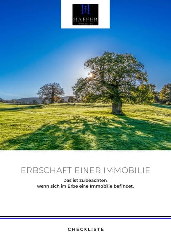 Cover für Erbschaft einer Immobilie