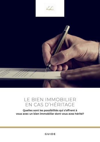 Couverture pour Le bien immobilier en cas d’héritage