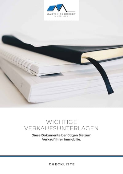 Cover für Wichtige Unterlagen für den Verkauf der Immobilie