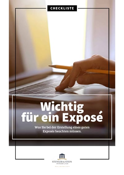 Cover für Was für ein gutes Exposé wichtig ist